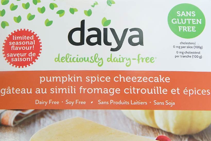 Daiya Cheesecake - Pumpkin Spice